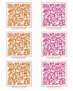 Ciao Bella Qr 8x10 Sheet